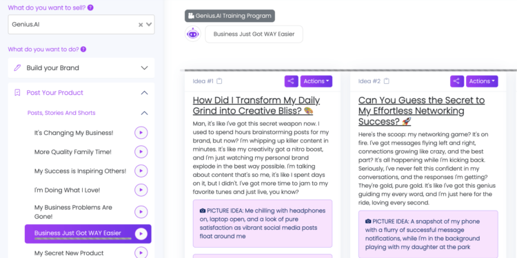 first AI platform designed to help grow your audience, promote your products, and convert that interest into sales