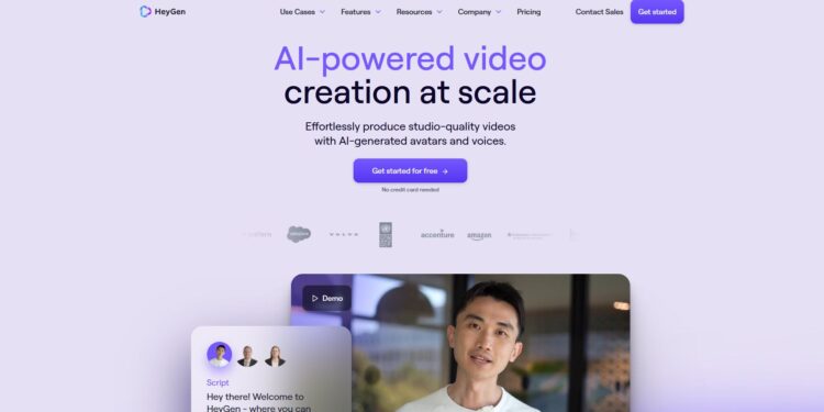 Το HeyGen είναι μια πλατφόρμα αιχμής που αξιοποιεί την τεχνητή νοημοσύνη για τη δημιουργία βίντεο με ρεαλιστικά avatar.