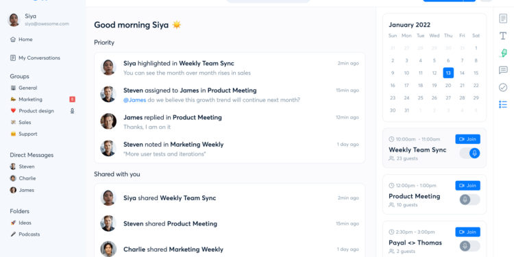 Otter AI –  transcriber & meeting assistant