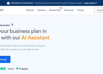Upmetrics is an AI-powered business plan software designed to help entrepreneurs craft detailed, lender-ready business plans.