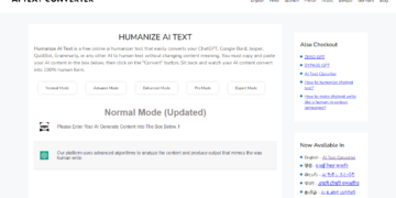 ένα αξιοσημείωτο και εντελώς δωρεάν online εργαλείο που μετατρέπει αβίαστα το περιεχόμενο που παράγεται από την τεχνητή νοημοσύνη σε αυθεντικό, ανθρώπινο κείμενο.