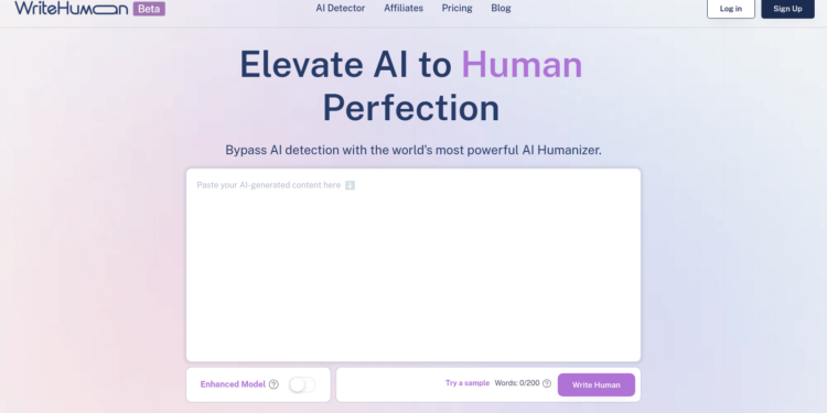 write human ai tool