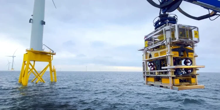 Το υποβρύχιο όχημα με τεχνητή νοημοσύνη μεταμορφώνει τις επιθεωρήσεις υπεράκτιων αιολικών εγκαταστάσεων