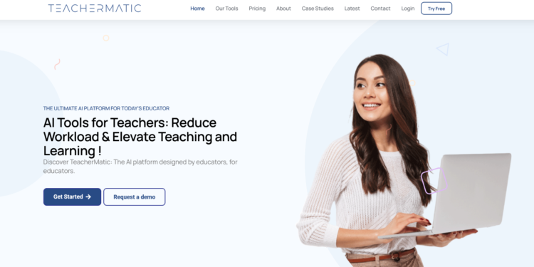 Το TeacherMatic είναι ένα εργαλείο τεχνητής νοημοσύνης που σχεδιάστηκε από εκπαιδευτικούς για να βοηθήσει τους δασκάλους να δημιουργήσουν σχέδια μαθημάτων και εξετάσεις αποτελεσματικά, καλύπτοντας τις πραγματικές τους ανάγκες στις σημερινές τάξεις.