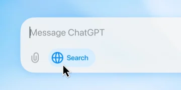 Το ChatGPT θα επιλέξει να κάνει αναζήτηση στο διαδίκτυο με βάση αυτά που ρωτάτε ή μπορείτε να επιλέξετε χειροκίνητα να κάνετε αναζήτηση κάνοντας κλικ στο νέο εικονίδιο αναζήτησης στο διαδίκτυο.
