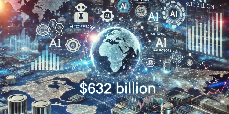 Η παγκόσμια δαπάνη για AI θα φτάσει τα $632 δισ. το 2028