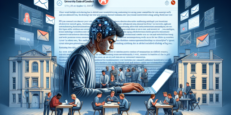 Είχε κατηγορηθεί ότι χρησιμοποίησε τεχνητή νοημοσύνη για να ολοκληρώσει μια εργασία που είχε αξιολογηθεί. Αν δεν παρευρισκόταν σε ακρόαση για να απαντήσει στους ισχυρισμούς του καθηγητή του ή αν δεν απαντούσε στο μήνυμα ηλεκτρονικού ταχυδρομείου, θα έπαιρνε αυτόματη αποτυχία στο μάθημα. Το πρόβλημα ήταν ότι δεν είχε κλέψει.