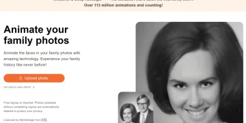 Το Deep Nostalgia είναι ένα εργαλείο τεχνητής νοημοσύνης της MyHeritage που κινεί πρόσωπα σε ακίνητες φωτογραφίες, ζωντανεύοντας παλιές οικογενειακές φωτογραφίες με ρεαλιστικές κινήσεις.