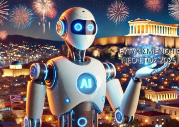 Ευτυχισμένο το νέο έτος 2025.