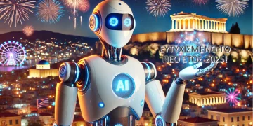 Ευτυχισμένο το νέο έτος 2025.