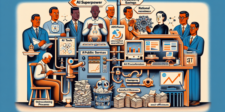 Shake up of tech and AI usage across NHS and other public services to deliver plan for change The government has announced a new plan to leverage technology and AI tools like "Humphrey" to streamline public services, eliminate delays through improved data sharing, and reduce costs, including consultant spending.