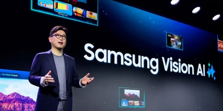 Η Samsung παρουσίασε το Vision AI στην εκδήλωση Samsung First Look 2025, που πραγματοποιήθηκε στις 5 Ιανουαρίου στο Λας Βέγκας, πριν από την έναρξη της CES 2025. Το Vision AI είναι μια νέα τεχνολογία AI που επεκτείνει τον ρόλο της τηλεόρασης, προσφέροντας εξατομικευμένες εμπειρίες στους χρήστες.