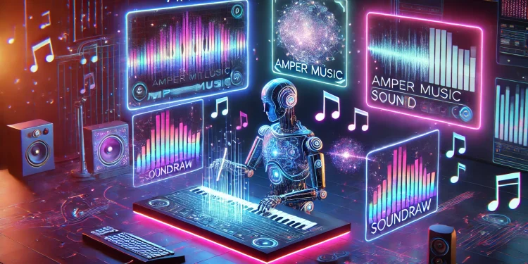 Σύγκριση εργαλείων για μουσική και ήχο: AIVA, Amper Music, Soundraw