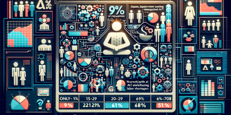 Μόνο το 9% των Ιαπώνων έχουν χρησιμοποιήσει γεννητική τεχνητή νοημοσύνη: έρευνα Ενώ το 61% των Ιαπώνων γνωρίζει τη γενεσιουργό τεχνητή νοημοσύνη, μόνο το 9% την έχει χρησιμοποιήσει, σύμφωνα με έρευνα, η οποία αναδεικνύει τις προκλήσεις που αντιμετωπίζει η Ιαπωνία στην υιοθέτηση της νέας τεχνολογίας, ενώ παράλληλα αντιμετωπίζει την ανησυχία και τους δισταγμούς του κοινού. Η έρευνα σε πάνω από 10.000 άτομα που αναφέρθηκε πρόσφατα από το Nomura Research Institute έδειξε ότι το 20 τοις εκατό των ατόμων ηλικίας 15 έως 19 ετών και το 21 τοις εκατό των ατόμων ηλικίας 20 ετών έχουν χρησιμοποιήσει τη γενεσιουργό τεχνητή νοημοσύνη.