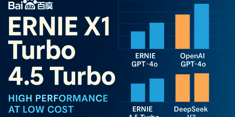Η Baidu παρουσίασε τα ERNIE X1 Turbo και ERNIE 4.5 Turbo, δύο προηγμένα μοντέλα τεχνητής νοημοσύνης που προσφέρουν ισχυρές επιδόσεις με σημαντικά μειωμένο κόστος. Πρόκειται για ενισχυμένες εκδόσεις των υπαρχόντων μοντέλων ERNIE X1 και ERNIE 4.5, τα οποία στοχεύουν τους προγραμματιστές με ισχυρές πολυτροπικές δυνατότητες, βελτιωμένη ικανότητα συλλογιστικής και επιθετική τιμολογιακή πολιτική για την απόκτηση μεριδίου αγοράς.