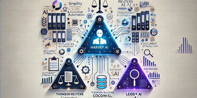 Harvey AI vs Thomson Reuters CoCounsel vs Lexis AI