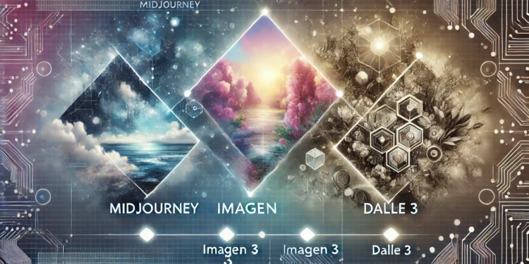 Midjourney vs Imagen 3 vs DALLE 3