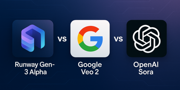 Runway Gen-3 Alpha vs Google Veo 2 vs OpenAI Sora