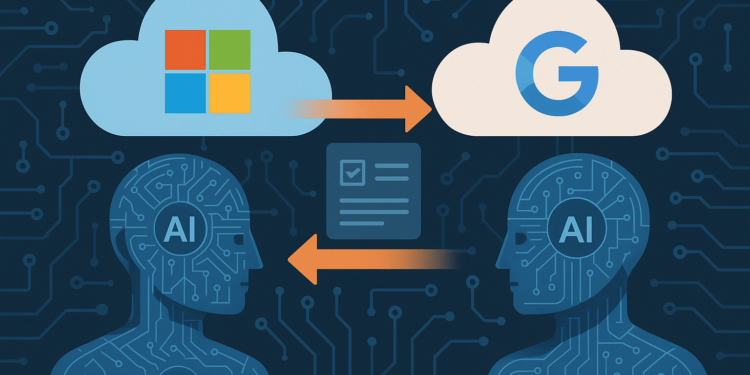 Η Microsoft ανακοίνωσε ότι υιοθετεί το ανοικτό πρωτόκολλο Agent2Agent (A2A) της Google, το οποίο επιτρέπει σε agents τεχνητής νοημοσύνης να συνεργάζονται μεταξύ τους, ανεξαρτήτως εφαρμογής ή cloud. Η υποστήριξη του A2A θα ενσωματωθεί στο Azure AI Foundry και το Copilot Studio, επιτρέποντας τη δημιουργία σύνθετων ροών εργασίας με πολλαπλούς agents. Η Microsoft συμμετέχει επίσης στην ομάδα ανάπτυξης του A2A στο GitHub, ενώ στηρίζει και άλλα πρότυπα διασύνδεσης AI, όπως το MCP της Anthropic.