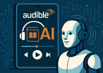 Η Audible αξιοποιεί τις δυνατότητες AI της Amazon για να βοηθήσει τους εκδότες στην παραγωγή ηχητικών βιβλίων. Οι εκδότες μπορούν να επιλέξουν ανάμεσα σε περισσότερες από 100 φωνές που έχουν παραχθεί από τεχνητή νοημοσύνη, διαθέσιμες σε αγγλικά, γαλλικά, ισπανικά και ιταλικά, με ποικιλία σε προφορές και διαλέκτους. Η εταιρεία σχεδιάζει να επεκτείνει αυτές τις επιλογές στο μέλλον.