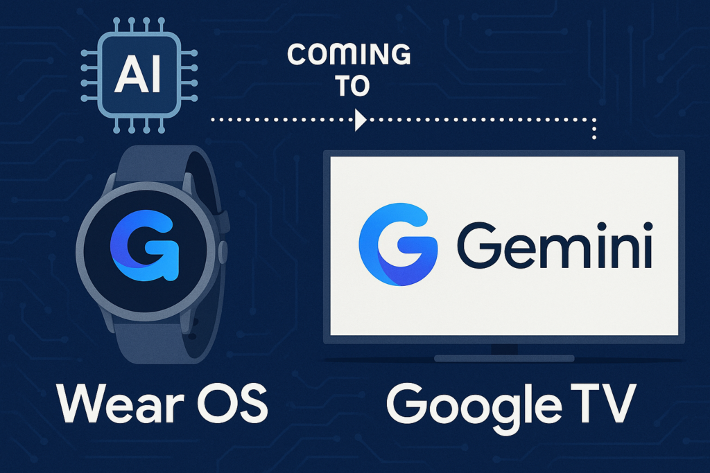 Το Gemini έρχεται σε Wear OS και Google TV