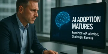 Η τεχνητή νοημοσύνη (AI) έχει πλέον καθιερωθεί ως βασικό εργαλείο στις επιχειρήσεις, με την πλειοψηφία των οργανισμών να εφαρμόζει λειτουργικά συστήματα AI και να επενδύει σοβαρά σε αυτά. Παρά την πρόοδο, συνεχίζουν να υπάρχουν σημαντικά εμπόδια, κυρίως γύρω από την ποιότητα και διαχείριση των δεδομένων, την εκπαίδευση των μοντέλων και την ενσωμάτωσή τους στις υπάρχουσες υποδομές. Οι οργανισμοί αναδιοργανώνουν τη διοίκησή τους με την εισαγωγή ρόλων όπως ο Chief AI Officer, ενώ στρέφονται προς πιο τεχνικές εφαρμογές, όπως η ανάπτυξη λογισμικού και η ανίχνευση απάτης. Υιοθετούνται τόσο γενετικά μοντέλα όπως τα GPT-4 της OpenAI και το Gemini της Google, όσο και πολυμοντελικές προσεγγίσεις. Παρατηρείται τάση μετάβασης από τις cloud λύσεις σε on-premises και υβριδικά περιβάλλοντα, κυρίως για λόγους ασφάλειας και ελέγχου των δεδομένων. Αν και οι ηγέτες δηλώνουν σιγουριά για τη διακυβέρνηση της AI, τα πρακτικά προβλήματα παραμένουν έντονα, αποκαλύπτοντας την ανάγκη για καλύτερη προετοιμασία σε επίπεδο υποδομής και ανθρώπινου δυναμικού.