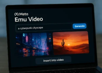 Η Meta παρουσίασε ένα νέο εργαλείο τεχνητής νοημοσύνης με την ονομασία Emu Video, το οποίο επιτρέπει στους χρήστες να εισάγουν τον εαυτό τους σε βίντεο που δημιουργούνται από AI, χρησιμοποιώντας μόνο μια selfie και μια περιγραφή. Η ανακοίνωση αυτή αποτελεί το πιο πρόσφατο βήμα της Meta στη γενικότερη στρατηγική της να ενσωματώσει τη γενετική τεχνητή νοημοσύνη σε εφαρμογές που απευθύνονται στο ευρύ καταναλωτικό κοινό, με επιπτώσεις στη δημιουργία περιεχομένου, το μάρκετινγκ και τη διάδραση στα μέσα κοινωνικής δικτύωσης.