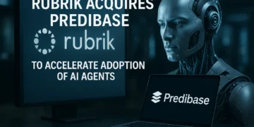 Η Rubrik, εταιρεία κυβερνοασφάλειας δεδομένων, εξαγοράζει την Predibase, startup που βοηθά επιχειρήσεις να προσαρμόζουν AI μοντέλα ανοιχτού κώδικα. Η εξαγορά, αξίας μεταξύ 100 και 500 εκατ. δολαρίων (σύμφωνα με αναφορές), στοχεύει στην επιτάχυνση της υιοθέτησης AI πρακτόρων. Η ενσωμάτωση θα επιτρέπει στους πελάτες της Rubrik να χρησιμοποιούν AI μέσω των Amazon Bedrock, Azure OpenAI και Google Agentspace. Η κίνηση αυτή εντάσσεται σε μια γενικότερη τάση εξαγορών στον χώρο της AI, όπως έκαναν πρόσφατα οι Salesforce, Snowflake και Collibra.