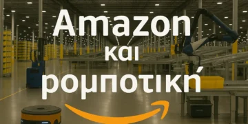 Η Amazon διαθέτει πάνω από 750.000 ρομπότ στις αποθήκες της