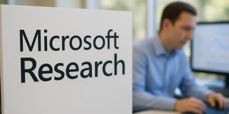 Η Microsoft πρωτοπόρος στην έρευνα με τεχνητή νοημοσύνη