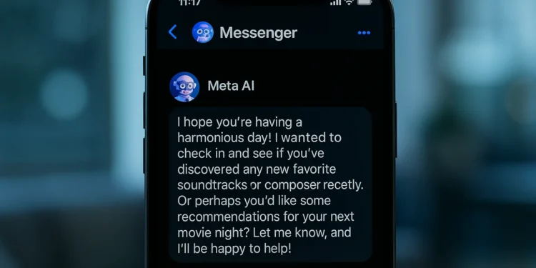 Η Meta δοκιμάζει νέα AI chatbots που στέλνουν πρώτα μήνυμα στους χρήστες στο Messenger, WhatsApp και Instagram, με στόχο να αυξήσει την αλληλεπίδραση. Τα bots μπορούν να θυμούνται προηγούμενες συνομιλίες και στέλνουν προληπτικά μηνύματα, αλλά μόνο εντός 14 ημερών και αν ο χρήστης έχει ήδη αλληλεπιδράσει αρκετά. Η εταιρεία συνεργάζεται με την Alignerr για την εκπαίδευση αυτών των bots μέσω της πλατφόρμας AI Studio, ενώ προσφέρει και δυνατότητα κοινοποίησής τους. Η τεχνολογία μοιάζει με αυτή των Character.AI και Replika, με στόχο να προσφέρουν "AI συντρόφους".