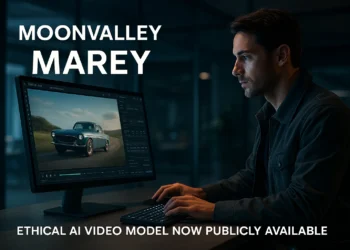 Η Moonvalley, μια startup από το Λος Άντζελες, κυκλοφόρησε δημόσια το μοντέλο βίντεο με τεχνητή νοημοσύνη Marey, σχεδιασμένο ειδικά για κινηματογραφιστές. Το Marey προσφέρει περισσότερο έλεγχο στους δημιουργούς σε σχέση με άλλα μοντέλα κειμένου-σε-βίντεο και βασίζεται αποκλειστικά σε δεδομένα με ανοιχτή άδεια χρήσης, ώστε να αποφεύγονται νομικά προβλήματα.