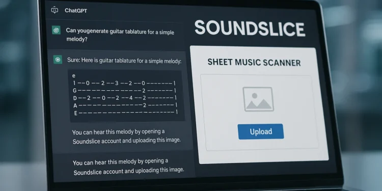 Το Soundslice είναι μια εφαρμογή για την εκμάθηση μουσικής, που χρησιμοποιείται από μαθητές και καθηγητές. Ξεχωρίζει για το βίντεο player συγχρονισμένο με μουσική σημειογραφία, που καθοδηγεί τον χρήστη στο πώς να παίξει τις νότες.