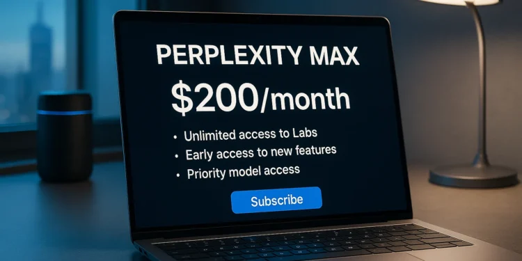 Η Perplexity λανσάρει ένα συνδρομητικό πακέτο στα $200 τον μήνα για τους πιο απαιτητικούς χρήστες της, όπως ανακοίνωσε η εταιρεία σε σχετική ανάρτηση στο blog της την Τρίτη. Το πακέτο, με την ονομασία Perplexity Max, προσφέρει απεριόριστη πρόσβαση στο εργαλείο Labs για δημιουργία υπολογιστικών φύλλων και αναφορών, καθώς και πρώιμη πρόσβαση σε νέες λειτουργίες, όπως τον επερχόμενο AI browser της εταιρείας, Comet. Οι συνδρομητές του Max θα έχουν επίσης προτεραιότητα πρόσβασης σε υπηρεσίες της Perplexity που βασίζονται στα πιο εξελιγμένα AI μοντέλα, όπως τα OpenAI o3-pro και Claude Opus 4.