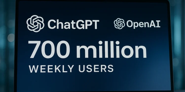 Η OpenAI ανακοίνωσε ότι το ChatGPT φτάνει τους 700 εκατομμύρια εβδομαδιαίους χρήστες, με τετραπλασιασμό σε σχέση με πέρυσι. Η επιτυχία οφείλεται σε νέες λειτουργίες (όπως εικόνες μέσω GPT-4), αύξηση των επιχειρηματικών συνδρομών σε 5 εκατομμύρια και ετήσια έσοδα που φτάνουν τα $13 δισ.. Παράλληλα, εξασφάλισε $8,3 δισ. από επενδυτές για περαιτέρω ανάπτυξη και ετοιμάζει την κυκλοφορία του GPT-5.