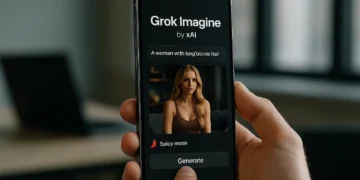 Grok Imagine: Η xAI φέρνει NSFW AI γεννήτρια εικόνων spicy mode