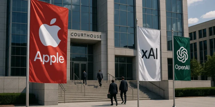 Ο Έλον Μασκ, μέσω των εταιρειών του xAI και X, κατέθεσε αγωγή κατά των Apple και OpenAI, κατηγορώντας τις για παραβίαση της αντιμονοπωλιακής νομοθεσίας και συνωμοσία για έλεγχο των αγορών της τεχνητής νοημοσύνης και των smartphones. Η αγωγή επικεντρώνεται στη συνεργασία Apple–OpenAI και τις πρακτικές του App Store που, σύμφωνα με τον Μασκ, περιορίζουν τον ανταγωνισμό.