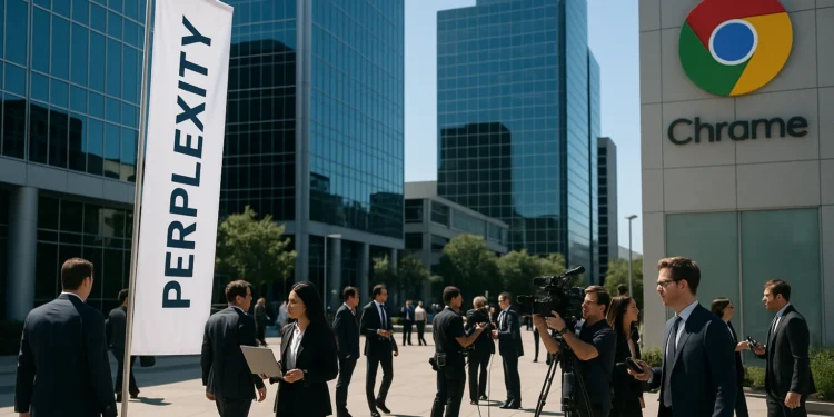 Η Perplexity AI υπέβαλε αιφνιδιαστική προσφορά $34,5 δισ. για την εξαγορά του Chrome από τη Google, μια κίνηση που προκάλεσε έντονες αντιδράσεις στη Silicon Valley. Η προσφορά υπερβαίνει κατά πολύ την ίδια της την αποτίμηση ($18 δισ.) και έρχεται σε κρίσιμη στιγμή, καθώς εξετάζεται το ενδεχόμενο διάσπασης της Google λόγω αντιμονοπωλιακής απόφασης.