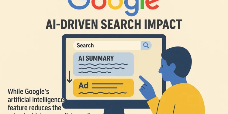 Η Google μετατρέπεται από «μηχανή αναζήτησης» σε «μηχανή απαντήσεων», ανατρέποντας το ψηφιακό οικοσύστημα. Αν και προσπαθεί να καθησυχάσει τους εκδότες, τα στοιχεία δείχνουν ότι η τεχνητή νοημοσύνη μετασχηματίζει ριζικά τον τρόπο που λειτουργεί το διαδίκτυο — όχι πάντα προς όφελος των δημιουργών περιεχομένου.