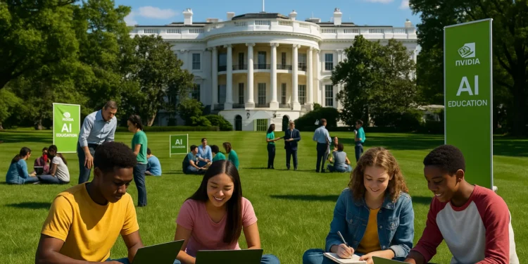 Η NVIDIA ανακοίνωσε επένδυση 25 εκατομμυρίων δολαρίων για την υποστήριξη εκπαιδευτικών προγραμμάτων τεχνητής νοημοσύνης για μαθητές πρωτοβάθμιας και δευτεροβάθμιας εκπαίδευσης (K-12) στις ΗΠΑ. Σε συνεργασία με τις πλατφόρμες Study Fetch και CK-12, θα προσαρμόσει το εκπαιδευτικό περιεχόμενο του NVIDIA Deep Learning Institute για χρήση στα σχολεία.