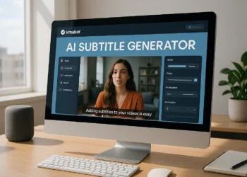 Το Vmaker AI Subtitle Generator είναι ένα ισχυρό εργαλείο που επιτρέπει στους χρήστες να προσθέτουν αυτόματους υπότιτλους στα βίντεό τους. Χρησιμοποιεί προηγμένη τεχνολογία τεχνητής νοημοσύνης για να κατανοεί το περιεχόμενο του βίντεο και να δημιουργεί ακριβείς υπότιτλους σε περισσότερες από 35 γλώσσες. Παράλληλα, προσφέρει δυνατότητα μετάφρασης των υποτίτλων σε πάνω από 100 γλώσσες
