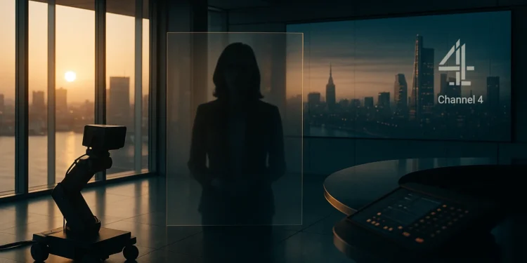 Η πρώτη AI-παρουσιάστρια στην τηλεόραση του Ηνωμένου Βασιλείου