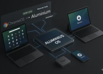 Ο Aluminium OS είναι ο διάδοχος του ChromeOS, ενισχυμένος με τεχνητή νοημοσύνη. Η σύγκλιση των λειτουργικών συστημάτων κινητών και υπολογιστών αποτελεί στόχο που οι μεγάλες τεχνολογικές εταιρείες επιδιώκουν εδώ και χρόνια, χωρίς όμως να έχει επιτευχθεί ακόμη. Η Microsoft με τα Windows Mobile είχε ήδη φτάσει στο τέλος της διαδρομής μέχρι το 2010, ενώ η Apple, παρότι πλησιάζει σταδιακά τη σύγκλιση μεταξύ iOS/iPadOS και macOS, δεν έχει καταφέρει ακόμη να δημιουργήσει ένα ενιαίο λειτουργικό.
