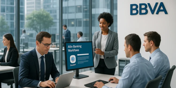 Η BBVA ενσωματώνει ChatGPT Enterprise σε όλες τις μονάδες.