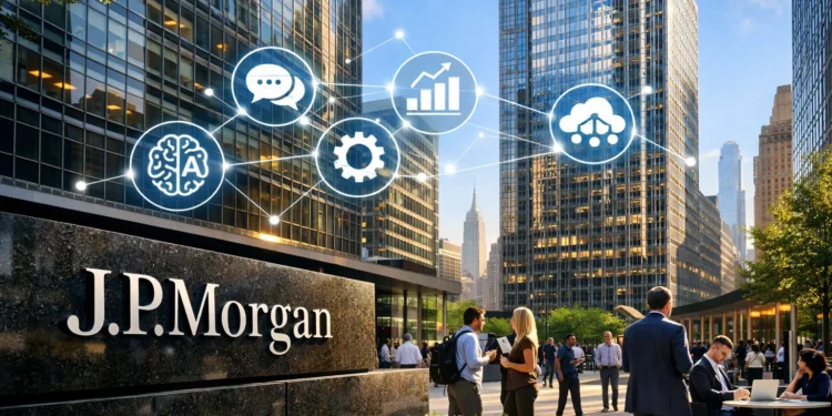 Η υιοθέτηση της τεχνητής νοημοσύνης στην JPMorgan έφτασε το 50% των εργαζομένων. Το μυστικό; Μια αρχιτεκτονική με επίκεντρο τη συνδεσιμότητα.
