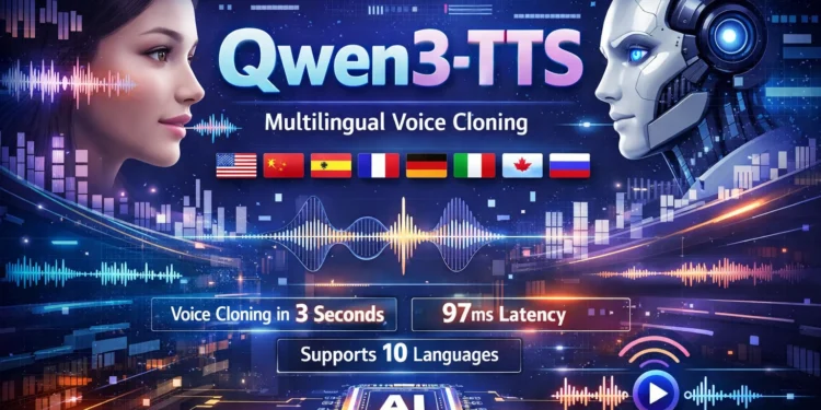 Η Alibaba έκανε διαθέσιμο ως ανοιχτού κώδικα το Qwen3-TTS, ένα μοντέλο μετατροπής κειμένου σε φωνή (text-to-speech), το οποίο μπορεί να αντιγράψει οποιαδήποτε φωνή από δείγμα διάρκειας μόλις 3 δευτερολέπτων, με καθυστέρηση (latency) 97ms και υποστήριξη για 10 γλώσσες.