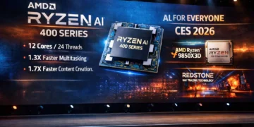 AMD παρουσιάζει νέους επεξεργαστές AI PC για γενική χρήση και gaming στη CES