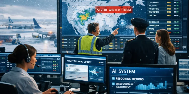 Πώς η τεχνητή νοημοσύνη βοηθά τις αεροπορικές στο ψύχος.