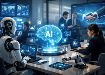 Η AI δεν σκοπεύει να αντικαταστήσει τους ανθρώπους αλλά να τους ενισχύσει. Ο Allister Frost τονίζει πως η σωστή ενσωμάτωση της AI απαιτεί διαφάνεια, εκπαίδευση και εστίαση στη συμπληρωματικότητα ανθρώπου-μηχανής, όχι στην απώλεια θέσεων εργασίας.