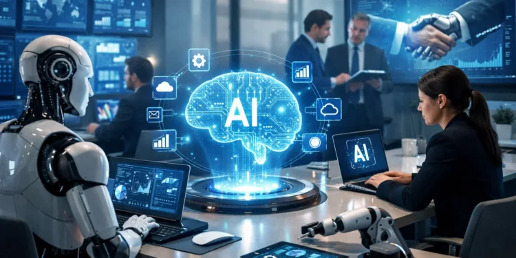 Η AI δεν σκοπεύει να αντικαταστήσει τους ανθρώπους αλλά να τους ενισχύσει. Ο Allister Frost τονίζει πως η σωστή ενσωμάτωση της AI απαιτεί διαφάνεια, εκπαίδευση και εστίαση στη συμπληρωματικότητα ανθρώπου-μηχανής, όχι στην απώλεια θέσεων εργασίας.